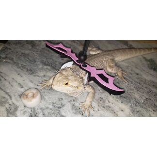 Genuine Leather Lizard Harness