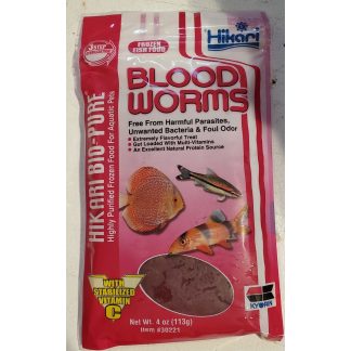 Hikari Blood Worms Cubes 3.5oz